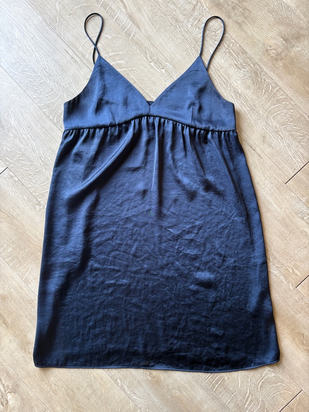 Little Moon Mini Baby Doll Style Dress Navy Size Small